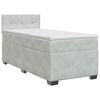 vidaXL &Kappa;&rho;&epsilon;&beta;ά&tau;&iota; box spring &mu;&epsilon; &sigma;&tau;&rho;ώ&mu;&alpha; &Alpha;&nu;&omicron;&iota;&chi;&tau;ό &gamma;&kappa;&rho;&iota; 90 x 200 cm &Beta;&epsilon;&lambda;&omicron;ύ&delta;&omicron;