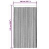 vidaXL Κουρτίνες με Κρόσσια 2 τεμ. Πολύχρωμες 140 x 250 εκ.