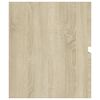 vidaXL Ντουλάπι Νιπτήρα Sonoma Δρυς 100x38,5x45 εκ. από Επεξ. Ξύλο
