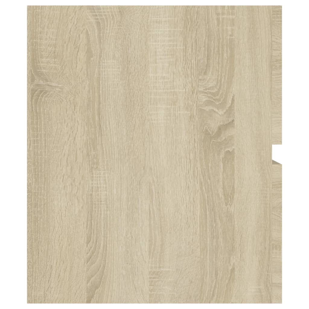 vidaXL Ντουλάπι Νιπτήρα Sonoma Δρυς 100x38,5x45 εκ. από Επεξ. Ξύλο
