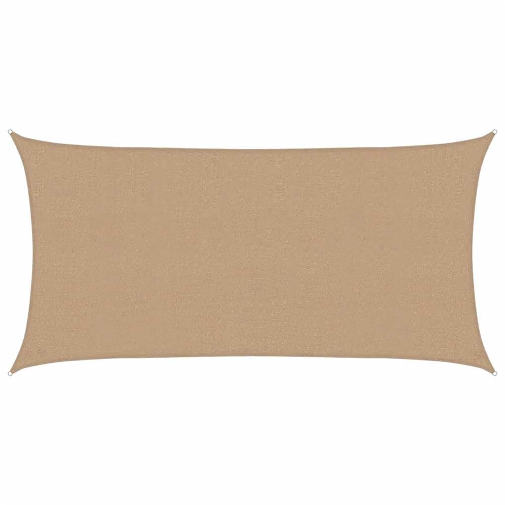 vidaXL Πανί Σκίασης Taupe 2,5 x 4,5 μ. από HDPE 160 γρ./μ²