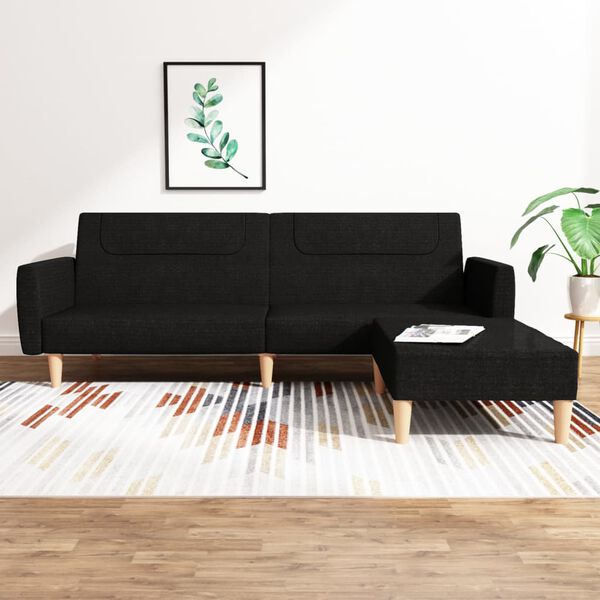 vidaXL &Kappa;&alpha;&nu;&alpha;&pi;έ&sigmaf; &Kappa;&rho;&epsilon;&beta;ά&tau;&iota; &Delta;&iota;&theta;έ&sigma;&iota;&omicron;&sigmaf; &mu;&epsilon; &Upsilon;&pi;&omicron;&pi;ό&delta;&iota;&omicron; &Mu;&alpha;ύ&rho;&omicron; &Upsilon;&phi;&alpha;&sigma;&mu;ά&tau;&iota;&nu;&omicron;&sigmaf;