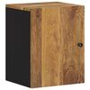 vidaXL Ντουλάπι Μπάνιου Επιτοίχιο 38x33x48 εκ. από Μασίφ Ξύλο Μάνγκο