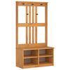 vidaXL &Delta;έ&nu;&tau;&rho;&omicron; &chi;&omega;&lambda; "SANDNES" 87x40x159,5 &epsilon;&kappa;. &Pi;&epsilon;ύ&kappa;&omicron; &mu;&alpha;&sigma;ί&phi; &xi;ύ&lambda;&omicron;