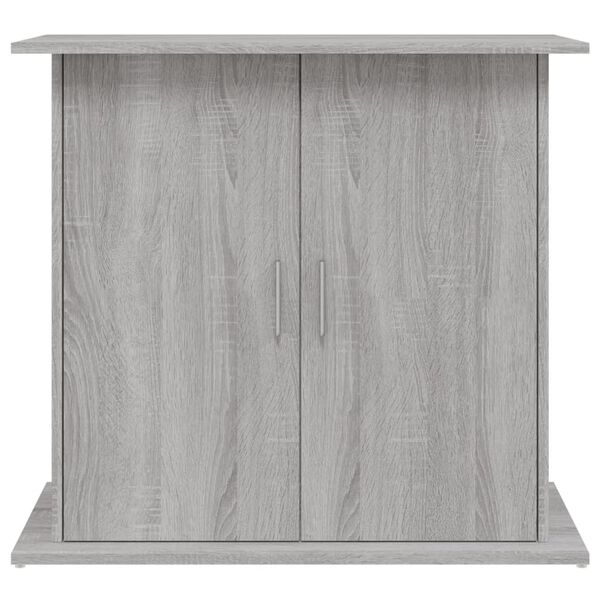 vidaXL Βάση Ενυδρείου Γκρι Sonoma 81x36x73 εκ. από Επεξεργασμένο Ξύλο