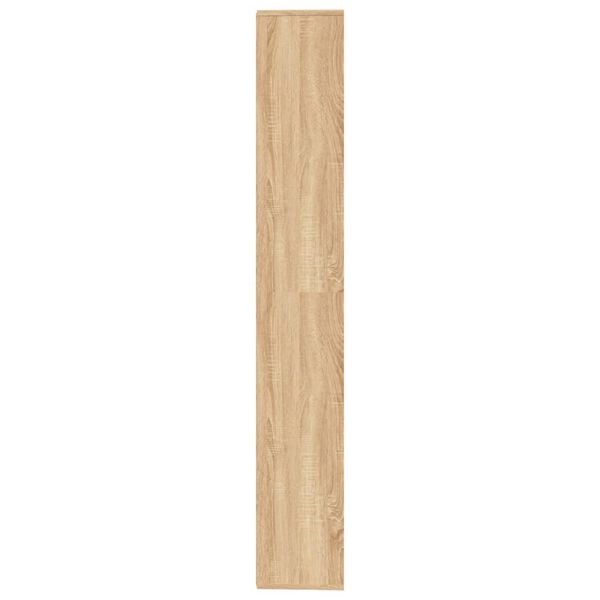 vidaXL Βιβλιοθήκη/Διαχωριστικό Sonoma Δρυς 155x24x160 εκ. Επεξ. Ξύλο