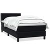vidaXL &Kappa;&rho;&epsilon;&beta;ά&tau;&iota; Boxspring &mu;&epsilon; &Sigma;&tau;&rho;ώ&mu;&alpha; &Mu;&alpha;ύ&rho;&omicron; 90x220 &epsilon;&kappa;. &Beta;&epsilon;&lambda;&omicron;ύ&delta;&iota;&nu;&omicron;