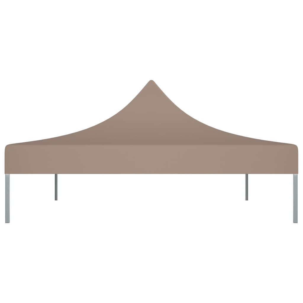 vidaXL Κάλυμμα Τέντας Εκδηλώσεων Taupe 4 x 3 μ. 270 γρ/μ²