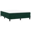 vidaXL &Kappa;&rho;&epsilon;&beta;ά&tau;&iota; Boxspring &mu;&epsilon; &Sigma;&tau;&rho;ώ&mu;&alpha; &Sigma;&kappa;&omicron;ύ&rho;&omicron; &Pi;&rho;ά&sigma;&iota;&nu;&omicron; 140x190&epsilon;&kappa;. &Beta;&epsilon;&lambda;&omicron;ύ&delta;&iota;&nu;&omicron;