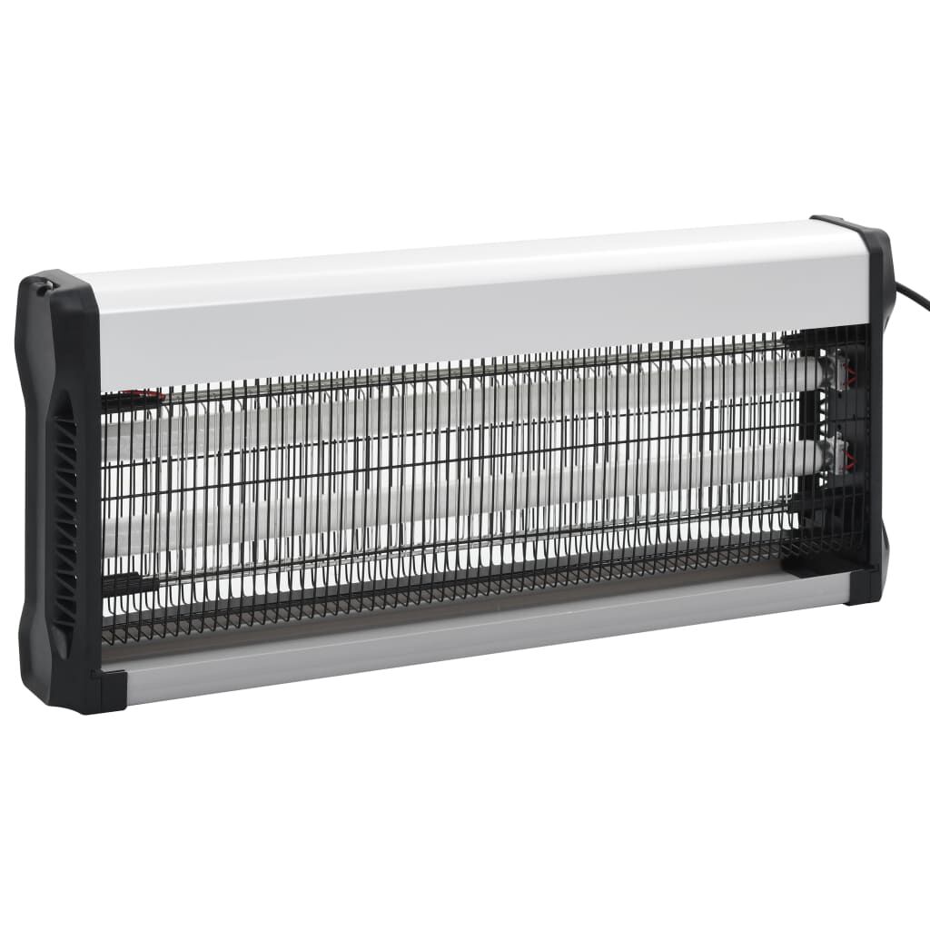 vidaXL Εντομοπαγίδα Ηλεκτρική 40 W Μαύρη από Αλουμίνιο και ABS