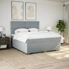 vidaXL &Kappa;&rho;&epsilon;&beta;ά&tau;&iota; Boxspring &mu;&epsilon; &Sigma;&tau;&rho;ώ&mu;&alpha; &Alpha;&nu;&omicron;&iota;&chi;&tau;ό &Gamma;&kappa;&rho;&iota; 180x200 &epsilon;&kappa;. &Upsilon;&phi;&alpha;&sigma;&mu;ά&tau;&iota;&nu;&omicron;