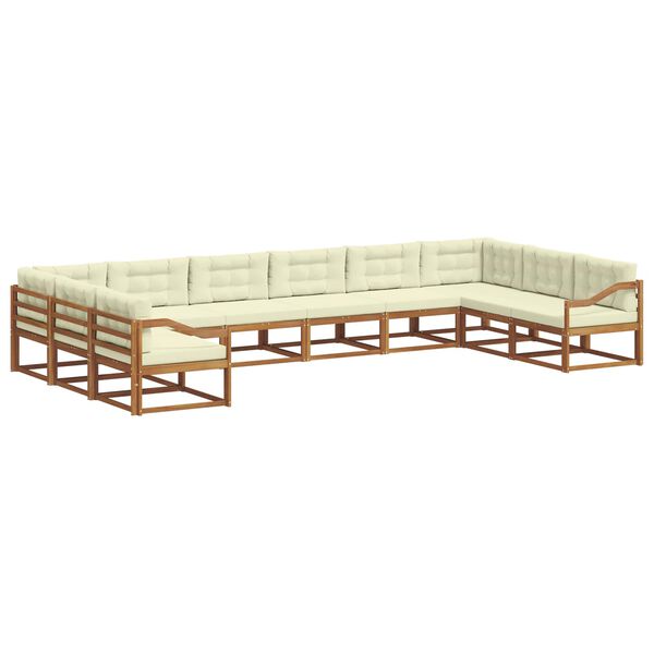 vidaXL &Sigma;&epsilon;&iota;&rho;ά &Kappa;&alpha;&nu;&alpha;&pi;έ &Epsilon;&xi;&omega;&tau;&epsilon;&rho;&iota;&kappa;&omicron;ύ &mu;&epsilon; &mu;&alpha;&xi;&iota;&lambda;ά&rho;&iota; 10 pcs &Phi;&upsilon;&sigma;&iota;&kappa;ό &kappa;&alpha;&iota; &Kappa;&rho;έ&mu;&alpha;