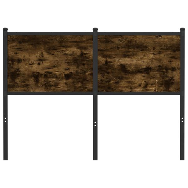 vidaXL Κεφαλάρι Καπνιστή Δρυς 120 εκ. Επεξεργασμένο Ξύλο/Ατσάλι