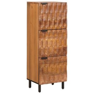 vidaXL Highboard &Kappa;&alpha;&phi;έ &Phi;&iota;&nu;ί&rho;&iota;&sigma;&mu;&alpha; &Alpha;&kappa;&alpha;&kappa;ί&alpha;&sigmaf; 40 x 33 x 110 &epsilon;&kappa;
