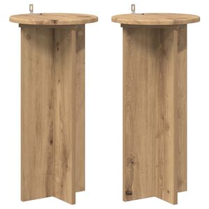 vidaXL &Beta;ά&sigma;&eta; &phi;&upsilon;&tau;ώ&nu; 2 pcs Artisan &Delta;&rho;&upsilon;&sigmaf; 29,5 x 29,5 x 60 &epsilon;&kappa;.
