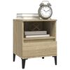 vidaXL Κομοδίνο Sonoma Δρυς 40x35x50 εκ.
