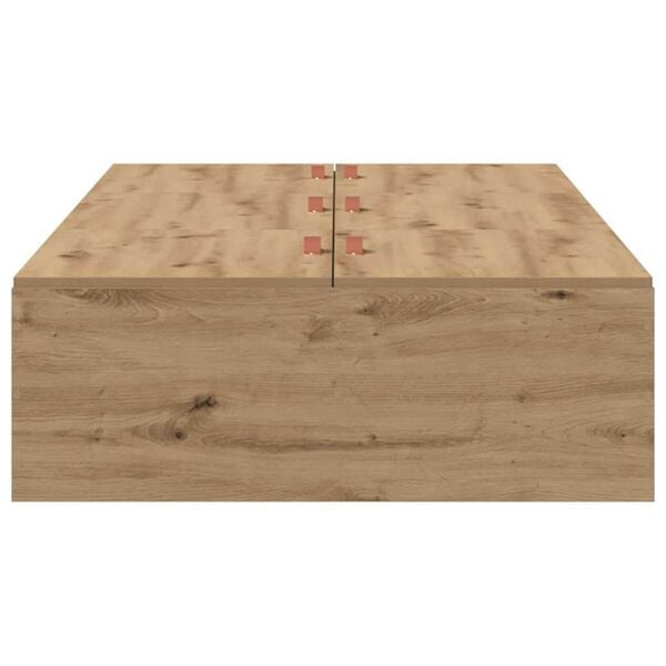 vidaXL Σκελετός Κρεβατιού artisan δρυς 200 x 80 x 31.5 εκ.
