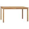 vidaXL &Tau;&rho;&alpha;&pi;&epsilon;&zeta;&alpha;&rho;ί&alpha; &Kappa;ή&pi;&omicron;&upsilon; 140 x 80 x 77 &epsilon;&kappa;. &alpha;&pi;ό &Mu;&alpha;&sigma;ί&phi; &Xi;ύ&lambda;&omicron; Teak