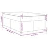vidaXL &Kappa;&rho;&epsilon;&beta;ά&tau;&iota; Boxspring &mu;&epsilon; &Sigma;&tau;&rho;ώ&mu;&alpha; &Alpha;&nu;&omicron;&iota;&chi;&tau;ό &Gamma;&kappa;&rho;&iota; 140x200 &epsilon;&kappa;. &Upsilon;&phi;&alpha;&sigma;&mu;ά&tau;&iota;&nu;&omicron;