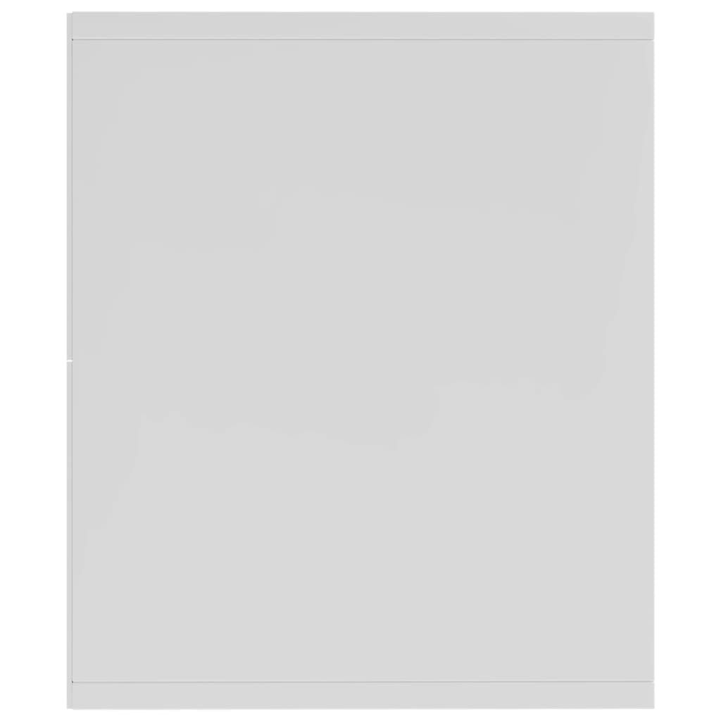 vidaXL Βιβλιοθήκη/Έπιπλο Τηλεόρασης Λευκό 36x30x114 εκ. Επεξ. Ξύλο