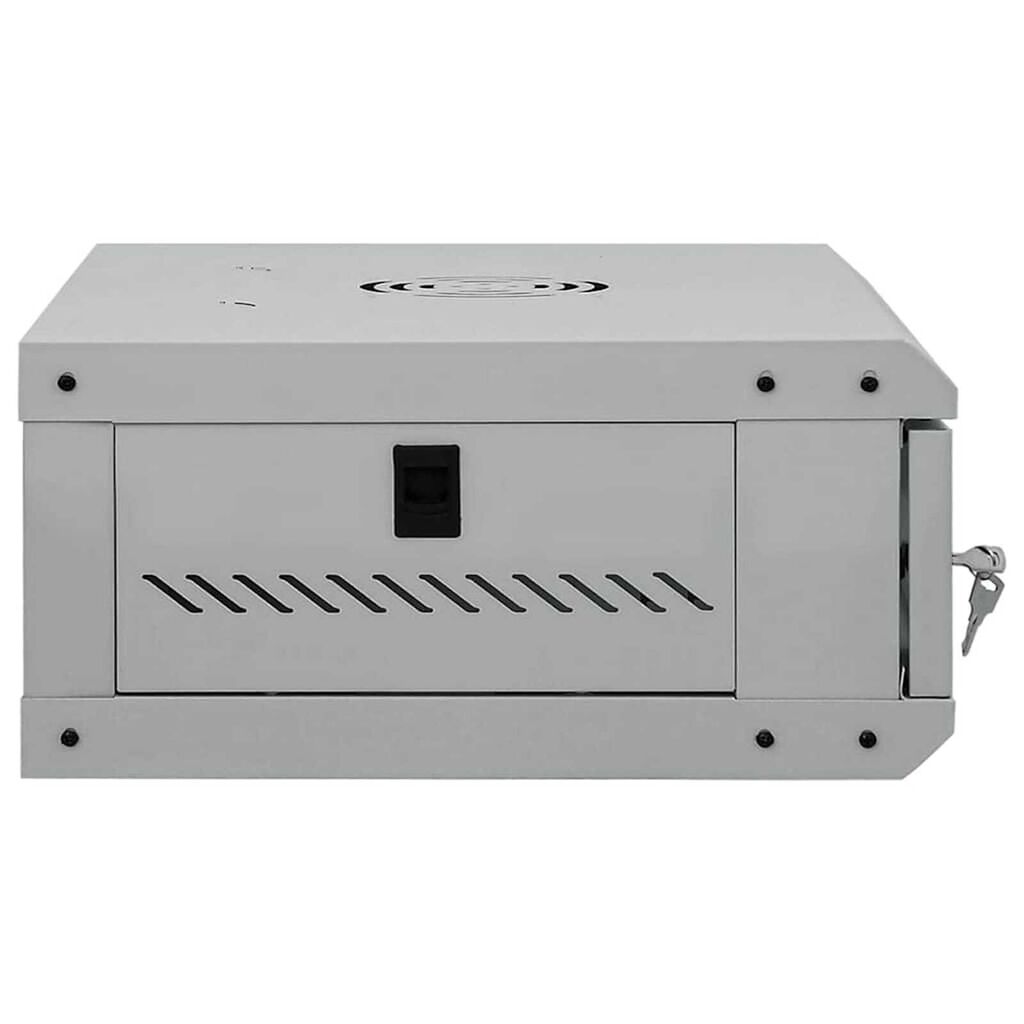 vidaXL Ντουλάπα δικτύου με αποθήκευση Γκρι 53 x 45 x 21 εκ Ατσάλι