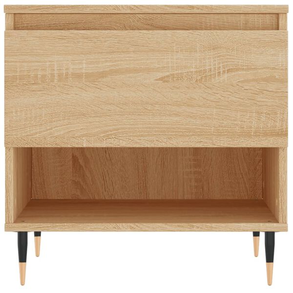 vidaXL Τραπέζια Σαλονιού 2 τεμ. Sonoma Δρυς 50x46x50 εκ. Επεξεργ. Ξύλο