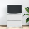 ντουλάπι τηλεόρασης vidaXL Λευκό 60x35x54 cm Κατασκευασμένο ξύλο