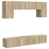 vidaXL &Sigma;&epsilon;&tau; &epsilon;&pi;ί&pi;&lambda;&omicron;&upsilon; &tau;&eta;&lambda;&epsilon;ό&rho;&alpha;&sigma;&eta;&sigmaf; 4 pcs &Delta;&rho;ύ&sigmaf; Sonoma &Epsilon;&pi;&epsilon;&xi;&epsilon;&rho;&gamma;&alpha;&sigma;&mu;έ&nu;&omicron; &xi;ύ&lambda;&omicron;