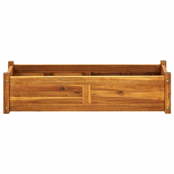 vidaXL Ζαρντινιέρα Υπερυψωμένη 100 x 30 x 25 εκ. από Ξύλο Ακακίας