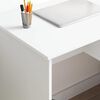 vidaXL Γραφείο με συρτάρι Λευκό 90 x 49.5 x 75 εκ. Επεξεργασμένο ξύλο