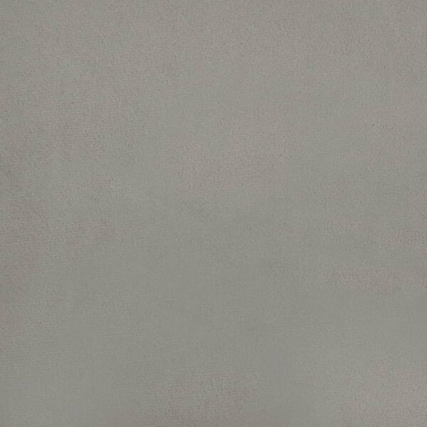 vidaXL Κεφαλάρι με Πτερύγια Ανοιχτό Γκρι 93x23x118/128 εκ. Βελούδινο