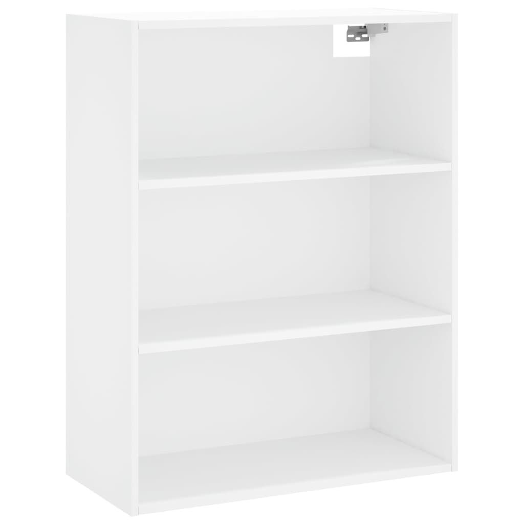 vidaXL Ντουλάπι Λευκό 69,5x32,5x180 εκ. Επεξεργασμένο Ξύλο