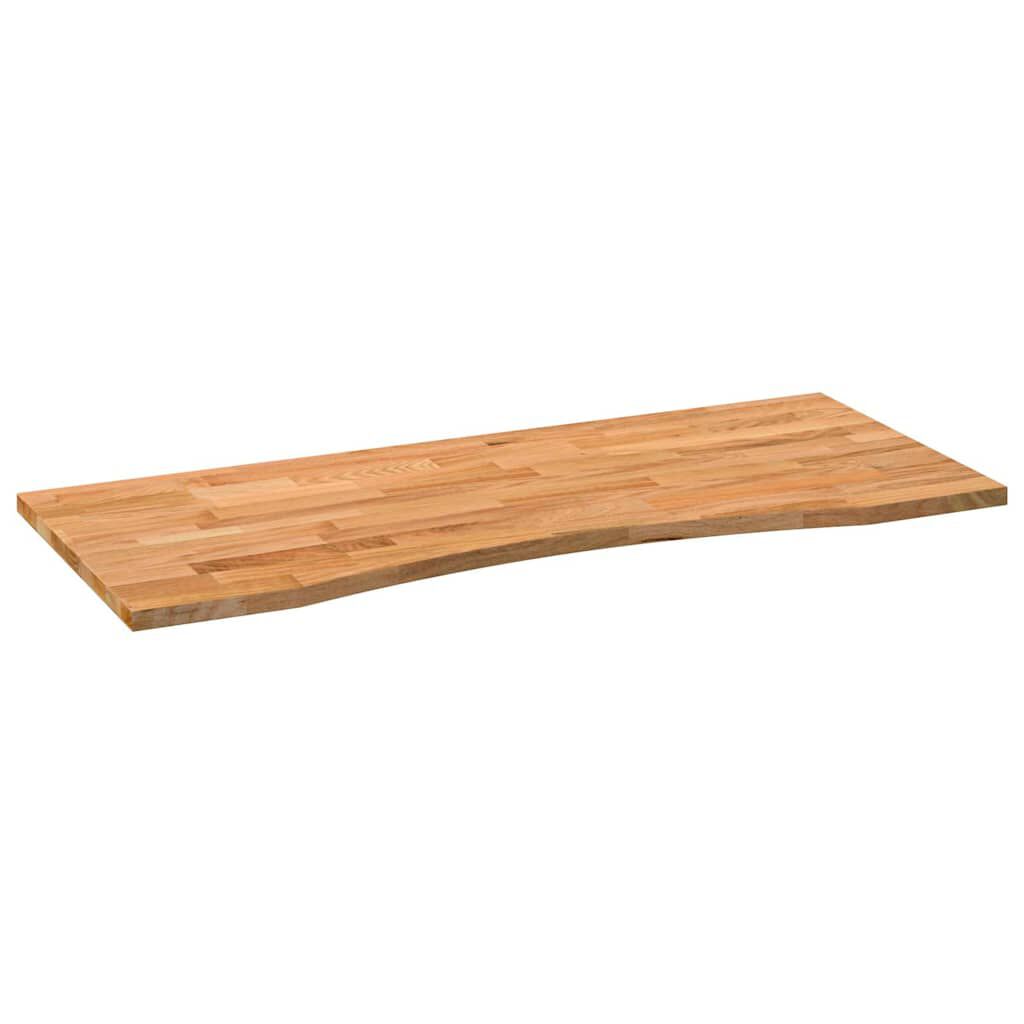 vidaXL Επιφάνεια Τραπεζιού Ορθογώνιος 120x60x2,5 εκ. Μασίφ Ξύλο Δρυός