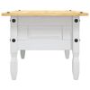 vidaXL Τραπέζι Σαλονιού Μεξικ. Στιλ Corona Λευκό 100x55x44 εκ. Πεύκο