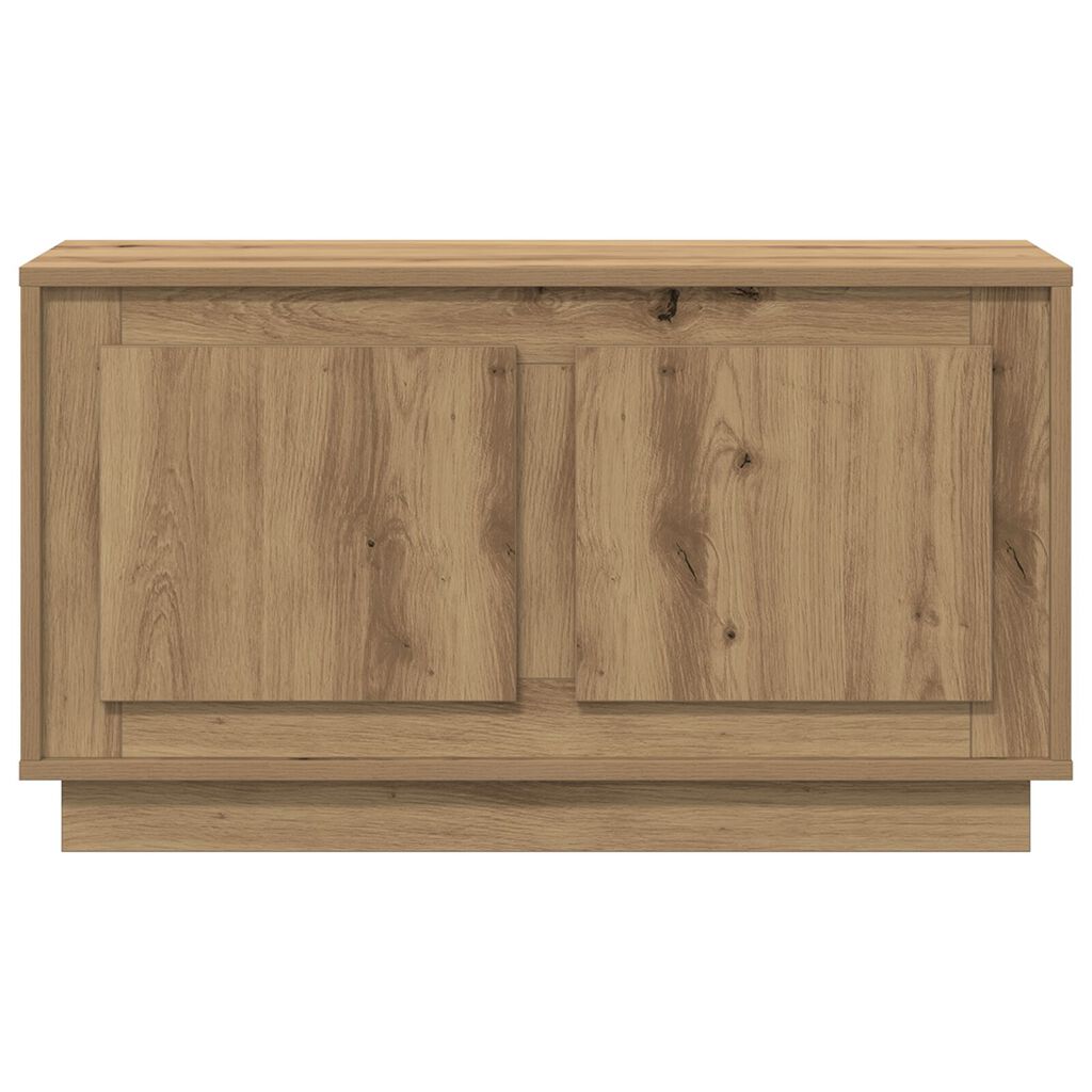 vidaXL Βαθμολογία Τηλεόρασης Artisan Oak 80x35x45 εκ Επεξεργασμένο ξύλο