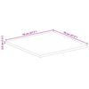 vidaXL Επιτραπέζια επιφάνεια 70x70x3,8 cm τετράγωνο μασίφ ξύλο
