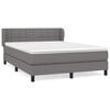 vidaXL &Kappa;&rho;&epsilon;&beta;ά&tau;&iota; Boxspring &mu;&epsilon; &Sigma;&tau;&rho;ώ&mu;&alpha; &Sigma;&kappa;&omicron;ύ&rho;&omicron; &Gamma;&kappa;&rho;&iota; 140x190 &epsilon;&kappa;. &Upsilon;&phi;&alpha;&sigma;&mu;ά&tau;&iota;&nu;&omicron;