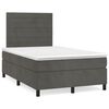 vidaXL &Kappa;&rho;&epsilon;&beta;ά&tau;&iota; Boxspring &mu;&epsilon; &Sigma;&tau;&rho;ώ&mu;&alpha; &Sigma;&kappa;&omicron;ύ&rho;&omicron; &Gamma;&kappa;&rho;&iota; 120x190 &epsilon;&kappa;. &Beta;&epsilon;&lambda;&omicron;ύ&delta;&iota;&nu;&omicron;