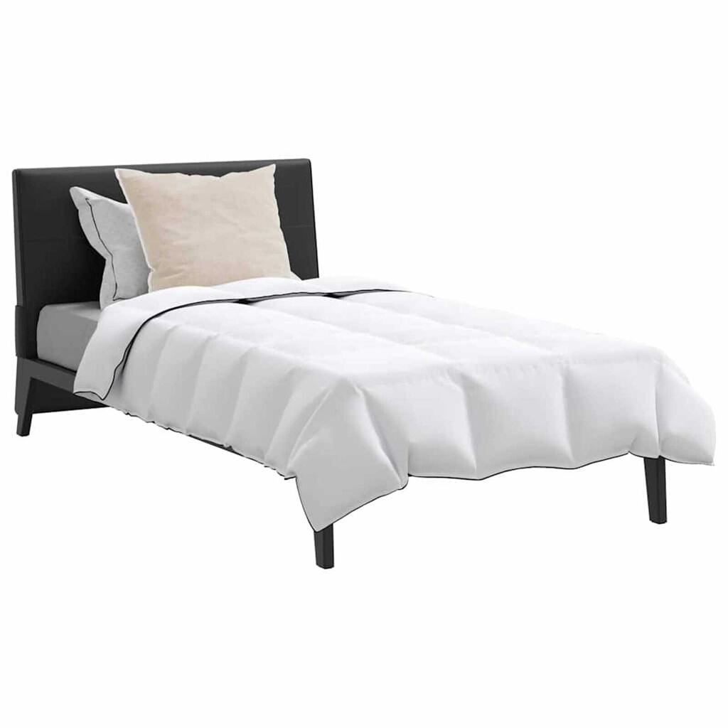 vidaXL Σετ Παπλωμάτων με μαξιλάρι 2 pcs Λευκό 135 x 220 εκ. Πούπουλο