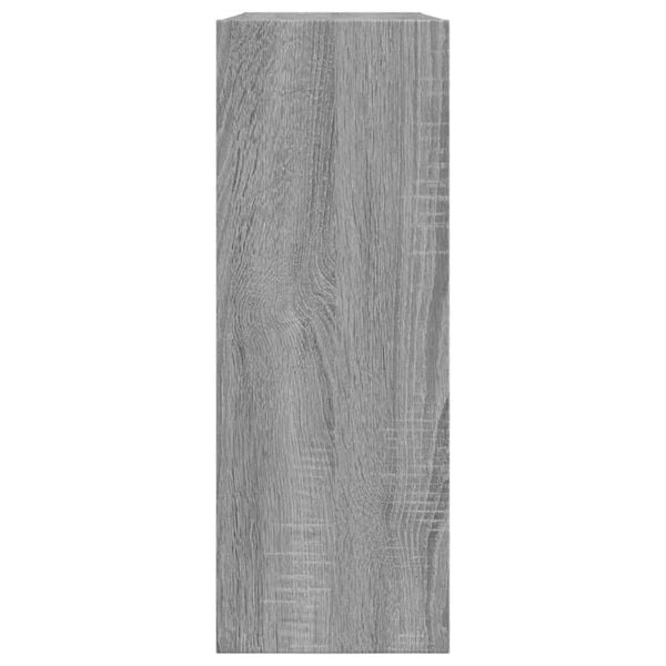vidaXL Παπουτσοθήκη Γκρι Sonoma 80x21x57 εκ. από Επεξεργ. Ξύλο