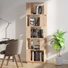 vidaXL Βιβλιοθήκη/Διαχωριστικό Χώρου 51x25x163,5 εκ. Μασίφ Ξύλο Πεύκου