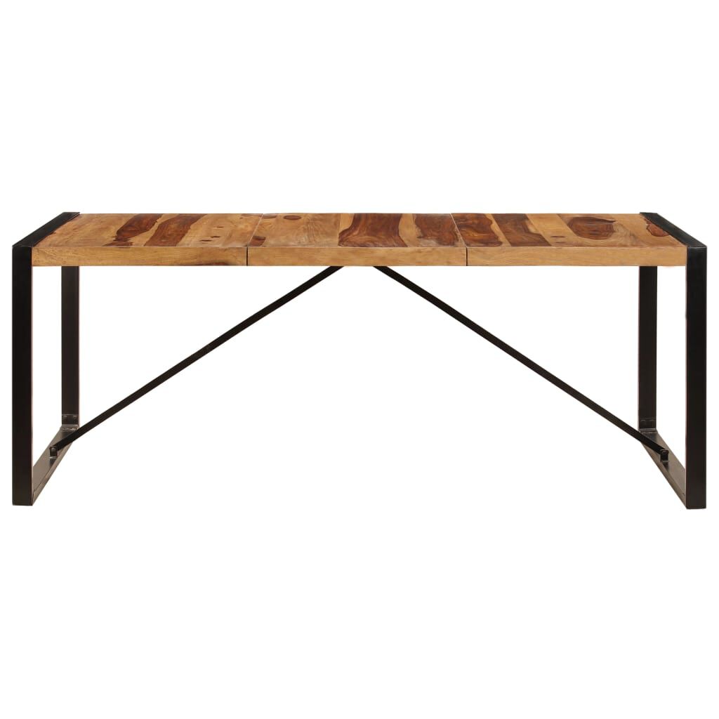 vidaXL Τραπεζαρία 200 x 100 x 75 εκ. από Μασίφ Ξύλο Sheesham