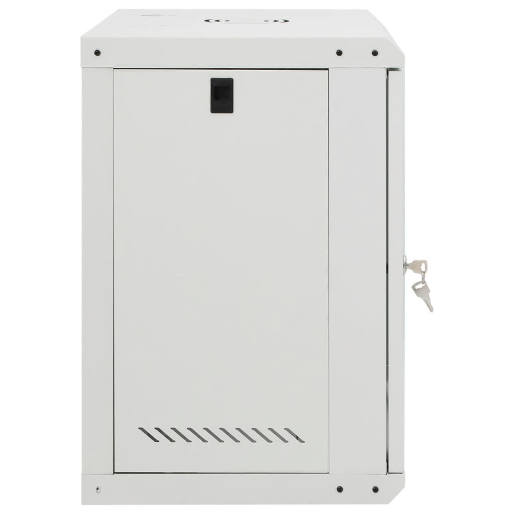 vidaXL Καμπίνα Δικτύου Επιτοίχια 12U 19'' IP20 53x40x60 εκ.