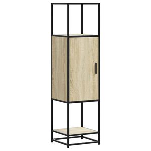 vidaXL Highboard Sonoma Oak &Kappa;&alpha;&tau;&alpha;&sigma;&kappa;&epsilon;&upsilon;&alpha;&sigma;&mu;έ&nu;&omicron; &xi;ύ&lambda;&omicron; &kappa;&alpha;&iota; &mu;έ&tau;&alpha;&lambda;&lambda;&omicron;