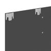 vidaXL Έπιπλο Τηλεόρασης Τοίχου Γκρι 120 x 23,5 x 90 εκ. Μοριοσανίδα