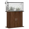 vidaXL Βάση Ενυδρείου Καφέ Δρυς 81x36x73 εκ. από Επεξεργασμένο Ξύλο