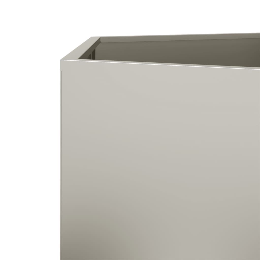 vidaXL Ζαρντινιέρα Κήπου Εξάγωνη 104x90x45 εκ. Χάλυβας καιρού