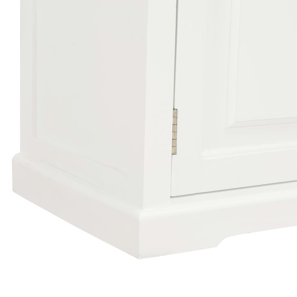 vidaXL Έπιπλο Τηλεόρασης Λευκό 90 x 30 x 40 εκ. Ξύλινο