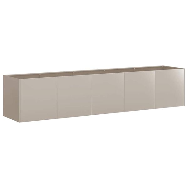 vidaXL Ζαρντινιέρα 200x40x40 εκ. Ατσάλι Σκληρυθέν στον Αέρα