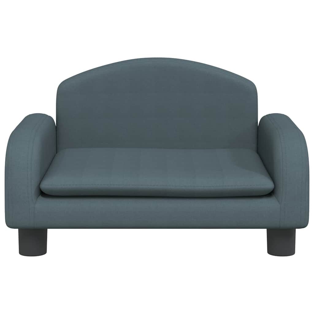 vidaXL Κρεβάτι Σκύλου Σκούρο Γκρι 50 x 40 x 30 εκ. Υφασμάτινο